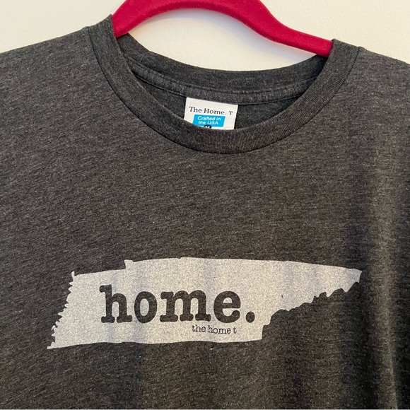 Tennessee Home T Shirt Gray Short Sleeved | M - Picture 2 of 8